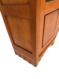 Art Deco Amsterdamse School Bookcase by Hildo Krop for Gebroeders Monsieur